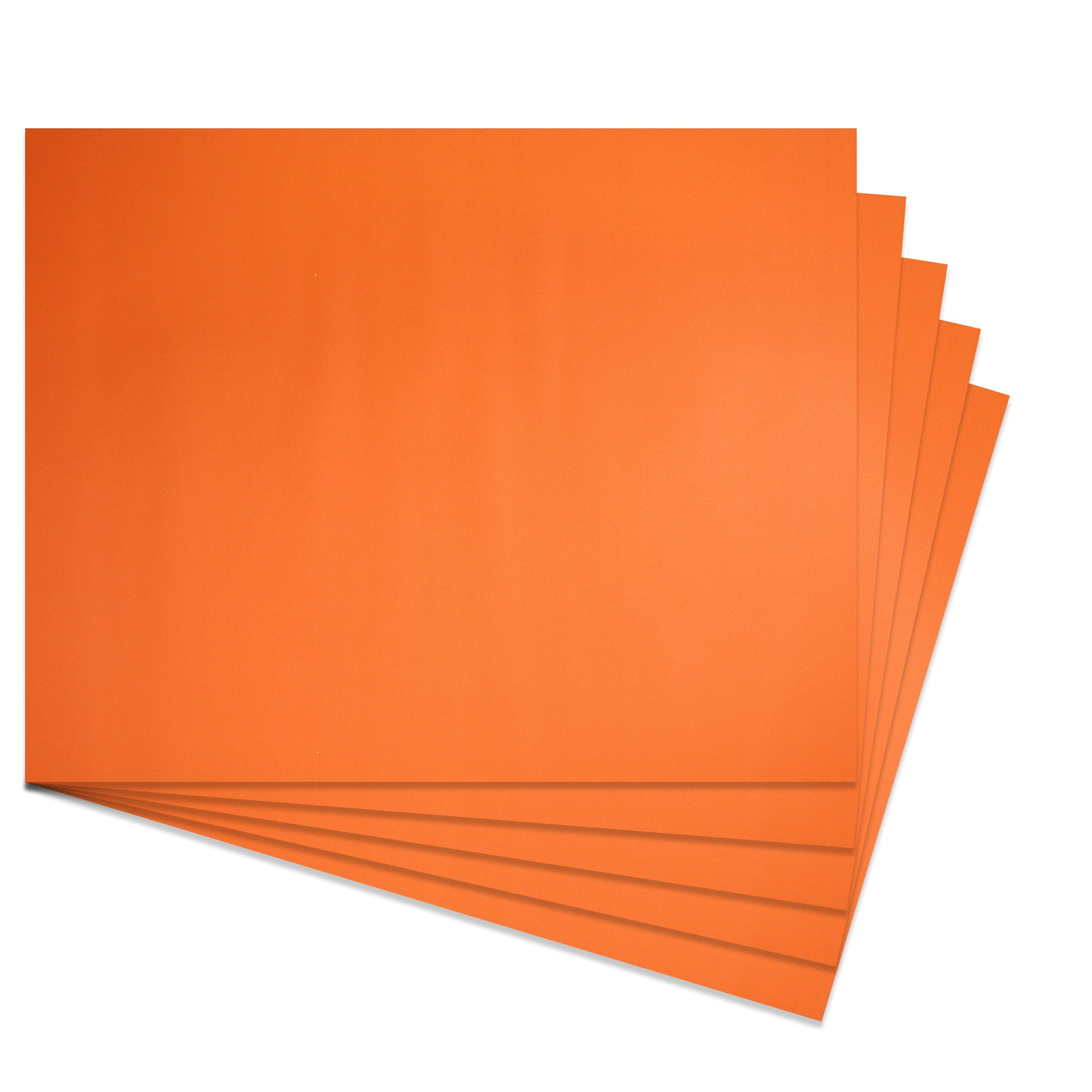 Emraw Canvas Poster Board Lightweight Pack of 5 (Orange)