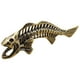 thumbnail image 5 of Colgante de pescado jinwen decoración creativa de metal dorado 2 piezas, 5 of 8