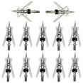 thumbnail image 2 of Broad Head Mechanical 2 Blade Expandable 100 Grain Archery Hunting Heads 12 PCS, 2 of 8