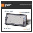 thumbnail image 5 of Waterproof Ip65 LED Flood Light 30W 50W 100W Outdoor Spotlight Garden Lighting Led Reflector Cast Light Wall Floodlights ,Easy to Install, 5 of 7
