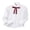 Red-ZTI, variant on Mnyotv Girls White Uniform Shirts with Bow Cotton Button Down Shirts Long Sleeve Fall Clothes Tops Size 6-7Y