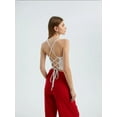 thumbnail image 4 of Spaghetti Strap Cami Top with a Back Detail, 4 of 4