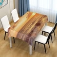 thumbnail image 7 of Sunrise Sea Rectangle Tablecloth, Dust Proof Anti Wrinkle Wipeable Table Cloth Tabletop for of Dinner Kitchen Wedding Holiday Party 60"x60" Home Decor, 7 of 7