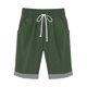 thumbnail image 1 of Pantalones Sueltos de Pierna Ancha para Mujeres Pantalones Cortos Sueltos Elásticos Casuales Pantalones de Pierna Ancha Recta con Bolsillo, 1 of 9