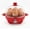 Red, variant on Dash Rapid Egg Cooker - Boiler, Poacher & Steamer - Includes Measuring & Recipe Guide - Dishwasher Safe - Holds 7 Eggs, Black