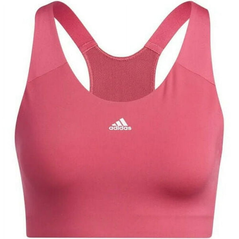 Adidas Women's Ultimate Alpha High-Support Racerback Sports Bra Pink S, $50  NWT