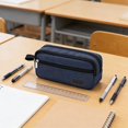 thumbnail image 6 of AOMXGD Corduroy Pencil Case, Mini Portable Pen Storage Bag, Lightweight Stationery Organizer for Students, 6 of 7