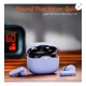 thumbnail image 3 of Auriculares In-ear Bluetooth Inalámbricos P32 Anc Enc Manos Libres Reducción de Ruido Ambiental Color Blanco con Luz Led, 3 of 3