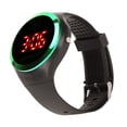 thumbnail image 4 of Reloj deportivo ANGGREK Reloj digital LED rojo para niños elegante y flexible, 4 of 8