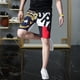 thumbnail image 3 of Pantalones cortos deportivos para hombre, elegantes, a granel, novedosos, sueltos, finos, de verano, para personalizar, ropa de calle con hielo, pantalones cortos para hombre, tallas XL y XXL, 3 of 5