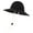 Black, variant on Toddler Bucket Hats for Boys Girls Adjustable Sun Hat – Simple Solid Color Outdoor Protection Cap, Lightweight Summer Essentials for Daily Travel & Beach Activities