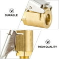 thumbnail image 2 of Clispeed 4Pcs Car Tire Air Chuck Brass Thread Nozzle for Air Pump Accessories, 2 of 8