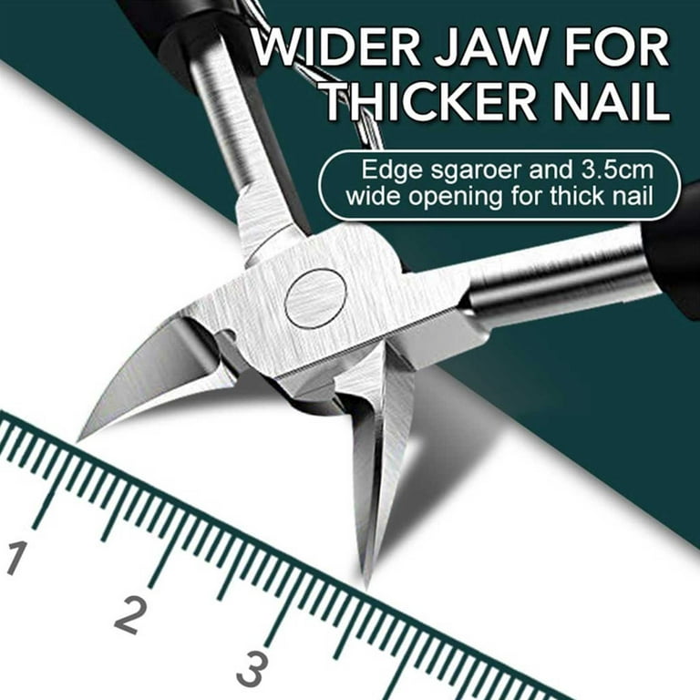 Medical-Grade Toenail Clippers – Podiatrist's Nippers for Thick