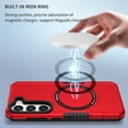 thumbnail image 2 of Magnetic Phone Case for Samsung Galaxy S23+ Plus Compatible for Magsafe, Military-Grade Shockproof Protective Case with Built-in Magnet Circle for Samsung Galaxy S23 Plus, MS Red, 2 of 18