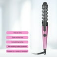 thumbnail image 4 of Automatic Hair Curler, Ionic Hair Straightener Brush, One-Click Curling Tool for Frizz-Free Shiny Hair, Ceramic Coated Teeth with Ergonomic Handle, Portable Lightweight Styling Device, 4 of 6