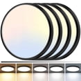 thumbnail image 1 of Luz LED de techo zemty de 12" 24 W 120 V regulable, 5 temperaturas de color, 1 of 7