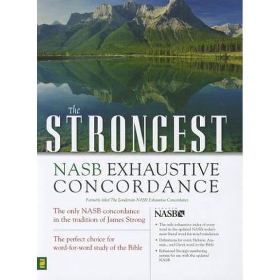 Pre-Owned Strongest NASB Exhaustive Concordance Super Saver (Strongest Strong's) (Hardcover) 0310606888 9780310606888