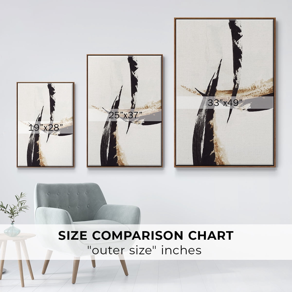 High Style II Framed Premium Gallery Wrapped Canvas - Ready to Hang