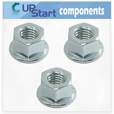 

3-Pack 503220001 Flange Nut Replacement for Husqvarna 570 EPA (2008-08) Chainsaw - Compatible with 503 22 00-01 Flanged Bar Nuts