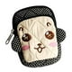 2.9 x 4.7 x 0.98 in. Lively Monkey - Embroidered Applique Fabric Art Wallet Purse &amp; Pouch Bag - image 1 of 1
