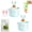 Blue, variant on 2Pcs Cactus Sink Strainer, Press-to-Dump Kitchen Drain Filter Basket for Food Waste, Automatic Lifting Residue Catcher, Cute Stopper, Creative Home Drainer Collector Accessories