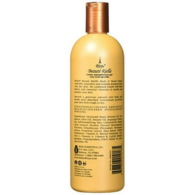Rinju Beaute Reelle Body & Hand Lotion 16 oz - (Pack of 3