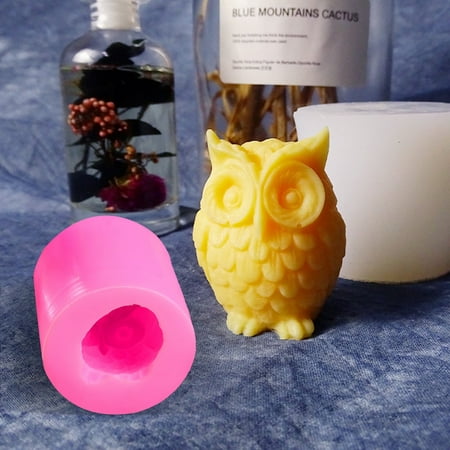 

Ounabing DIY Owl Biscuits Silica Gel Molds Chocolate Baking Molds Creative Aromatic Plaster Molds