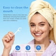 thumbnail image 2 of Palillos de hilo dental HOIQIRY, 500 unidades, envueltos individualmente, 2 of 7