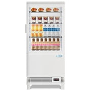 KoolMore 17 in. White Countertop Display Refrigerator – 3 Cu. ft.