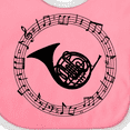 thumbnail image 4 of Inktastic French Horn Music Boys or Girls Baby Bib, 4 of 4