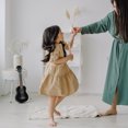 thumbnail image 4 of Phenofice 2Pcs Hand Percussion Instruments Wood Beige for Children and Parents, 4 of 8