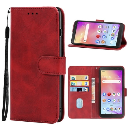 For TCL A3 A509DL / A30 Leather Phone Case For TCL A3 A509DL / A30