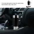 thumbnail image 1 of Tasse De Voiture Isolée électrique 12 V - Bouilloire Chauffante Portable Pour Café Chaud, Lait Et Thé En Déplacement(Noir), 1 of 8