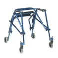 thumbnail image 2 of Inspired by Drive Nimbo 2G Lightweight Posterior Walker with Seat, Medium, Knight Blue, 2 of 6