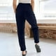 thumbnail image 4 of WILLBEST Pantalones Casuales de Pana para Mujer, de Cintura Alta y Pierna Recta, para el Trabajo y el Ocio, con Bolsillos para Otoño E Invierno. Chica, 4 of 6
