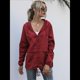 thumbnail image 5 of Impermeables para Mujer, Impermeables, Resistentes Al Viento, Ajustables, con Capucha y Bolsillos. Vino Tinto XXL, 5 of 9