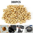 thumbnail image 2 of 300 Pcs Inserts Filetés M2 M2.5 M3 M4 M5 M6 Écrous d'Insertion en Laiton, 2 of 12
