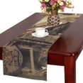 thumbnail image 1 of BSDHOME Chemin de Table Steampunk et Rétro-Futurisme 14x72 Pouces, 1 of 4