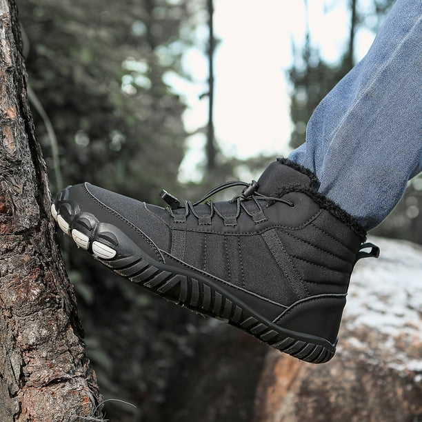 Botas Invierno Casuales Nieve Descalzas Antideslizantes Ligeras para Hombres Y Mujeres