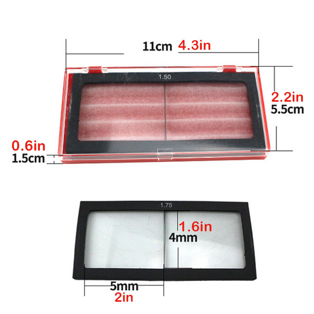 Arc Welding Magnifier Lens – Cheater Lens For Welding Helmet – 0.75 To 3.0 Diopter
