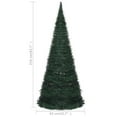 thumbnail image 4 of vidaXL Pop-up String Artificial Pre-lit Christmas Tree Xmas Decoration Green, 4 of 13