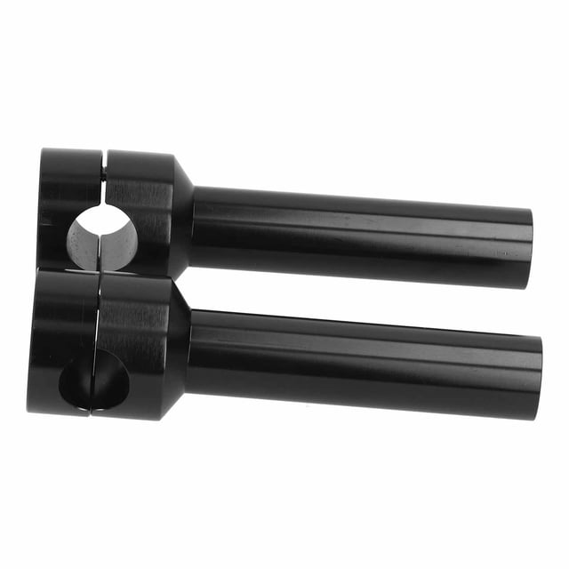 2pcs 25mm Motorcycle Handlebar Risers, Handlebar Bar Risers Mount Clamp Adaptor Kit Aluminum Alloy Motorcycle Modification