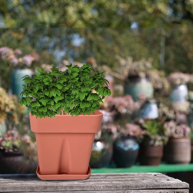Thickened Square Silicone Planter for Succulent Fall Season Pot