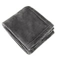 thumbnail image 5 of 24 Pack of Bulk Wholesale Soft Cozy Plush 60”L x 50”W Lightweight Reversible Microfiber Sherpa Throw Blankets for Adults, Kids, Pets, Beds, Couches and Loveseats in Black, Red, Navy Blue and Gray, 5 of 12