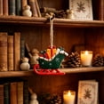 thumbnail image 5 of Eolstice Christmas Tree Ornaments, Mini Xmas Hanging Decorations Set, Cute Holiday Tree Decoration for Window Wreath, Indoor Home Party Ornament Decor, 5 of 6