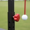 thumbnail image 3 of Lazsy Golf Hitting Practice Aid Adjustable Height Golf Swing Training Stable Ground Stake Training Equipment for Beginners, Backyard, 3 of 10