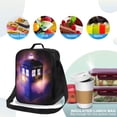 thumbnail image 6 of Doctor Who Lunch Bag Anime Lunch Tote Bag Reusable Insulated Lunch Box Portable Lunch Bento Box For College Work Office Picnic 10.5*8*4.5 Inch, 6 of 8