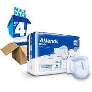 Attends DermaDry Plus Adult Brief DDP20 Medium Case of 96, White