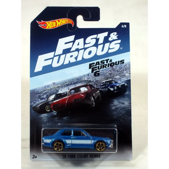 Hot Wheels 2017 Fast & Furious Car Set - Set of 8