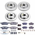thumbnail image 2 of PowerStop Front and Rear Geomet Coated Brake Rotor and Pad Kit Fits: MERCEDES-BENZ Select Models CRK8435, 2 of 4